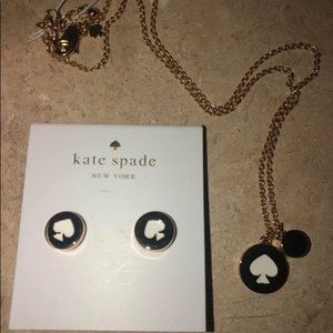 Necklace/earrings set Kate Spade ♠️